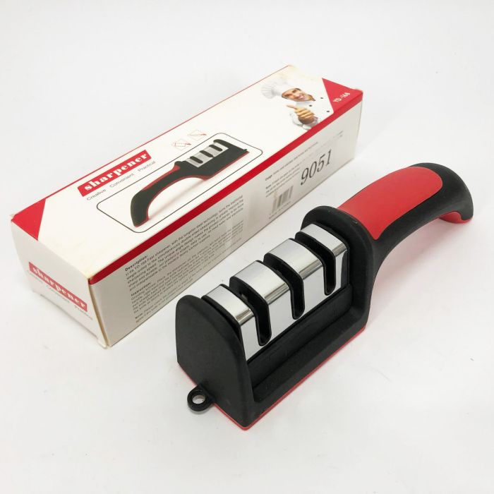Профессиональная Ручная Точилка для ножей 3 уровня заточки Fast Sharpener RS-168