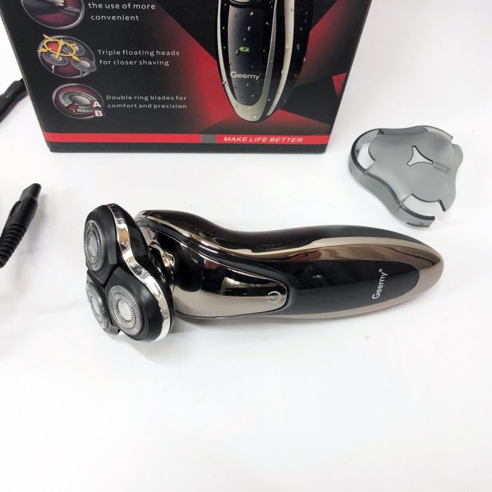 Электробритва Gemei GM-7719 Аккумуляторная Электрическая Бритва, Машинка для бритья триммер