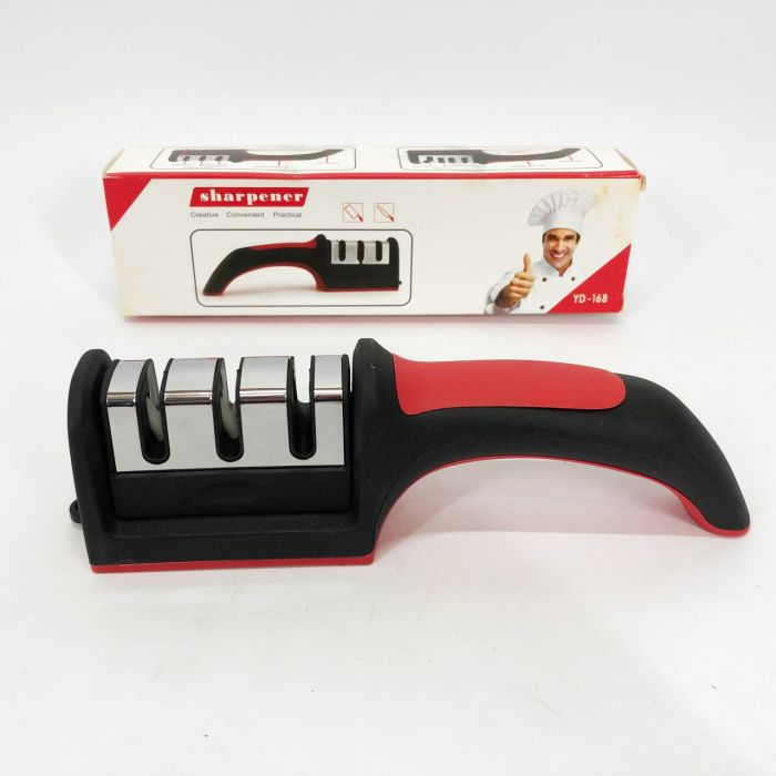 Профессиональная Ручная Точилка для ножей 3 уровня заточки Fast Sharpener RS-168