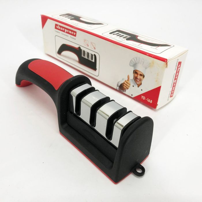 Профессиональная Ручная Точилка для ножей 3 уровня заточки Fast Sharpener RS-168