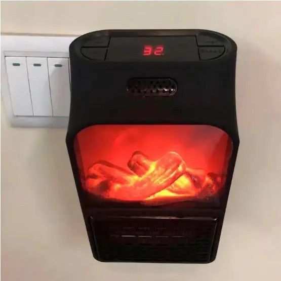 Портативный обогреватель Flame Heater 900 Вт, тепловой вентилятор, обогреватель для дома, ветродуйчик