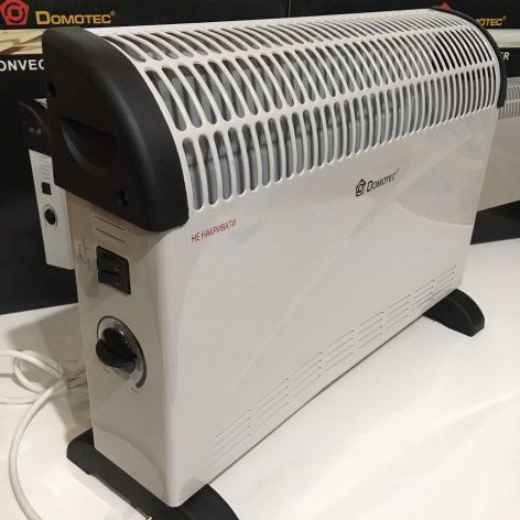 Конвектор Domotec MS-5904 с терморегулятором до 2000 Вт электрический обогреватель, Теплоконвектор