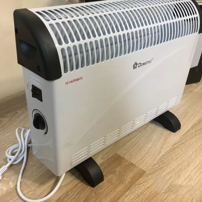 Конвектор Domotec MS-5904 с терморегулятором до 2000 Вт электрический обогреватель, Теплоконвектор