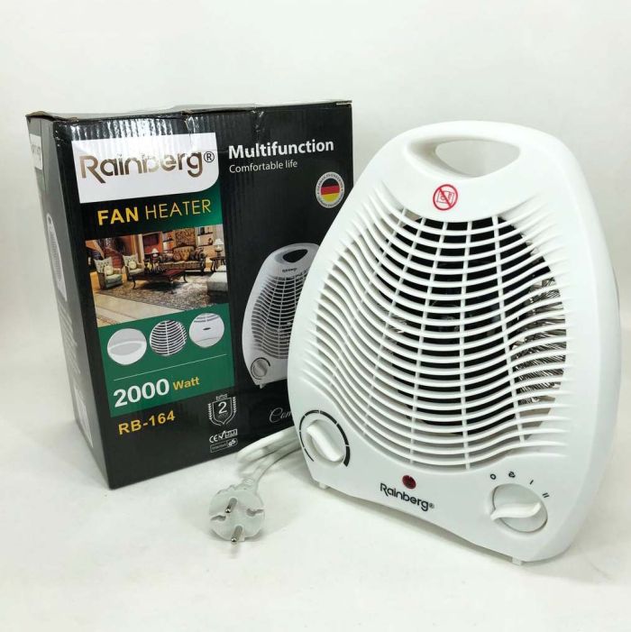 Тепловентилятор Rainberg RB-164 электрический обогреватель 2000 W