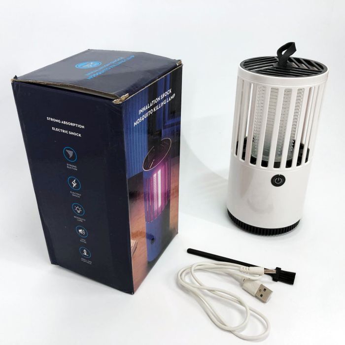 Лампа-ловушка для комаров Бытовая с зарядкой от Usb 1001 MOSQUITO LAMP, портативная