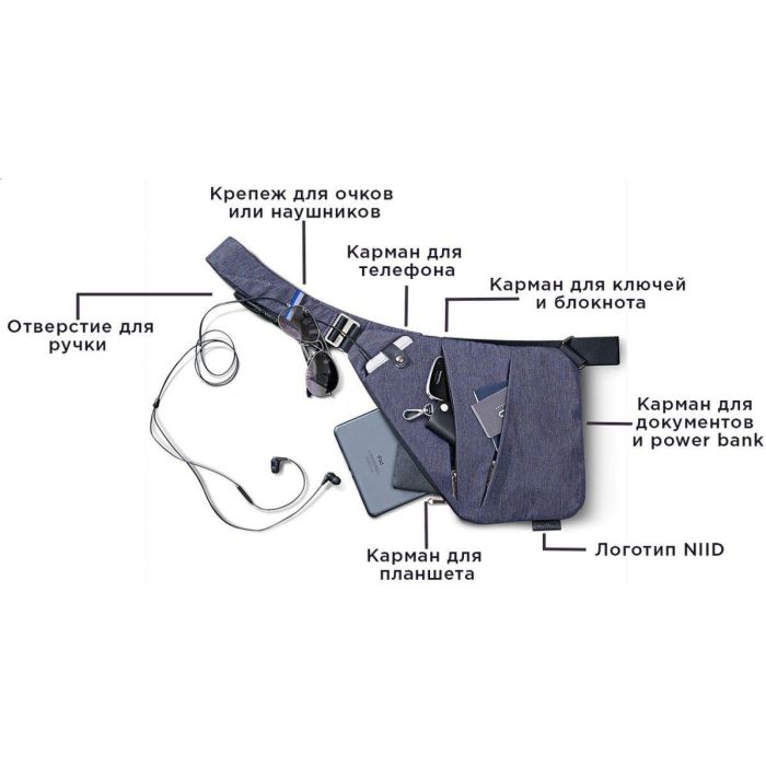 Сумка тактическая Cross Body мессенджер из ткани, сумка тактическая наплечная. Цвет: черный