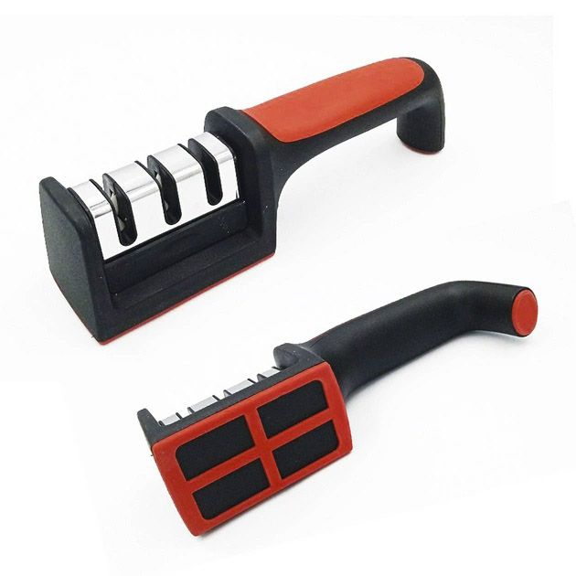 Профессиональная Ручная Точилка для ножей 3 уровня заточки Fast Sharpener RS-168