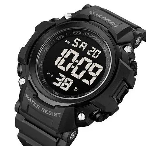 Часы наручные мужские SKMEI 1886BKBK BLACK-BLACK, модные мужские часы, часы наручные мужские. Цвет: черный