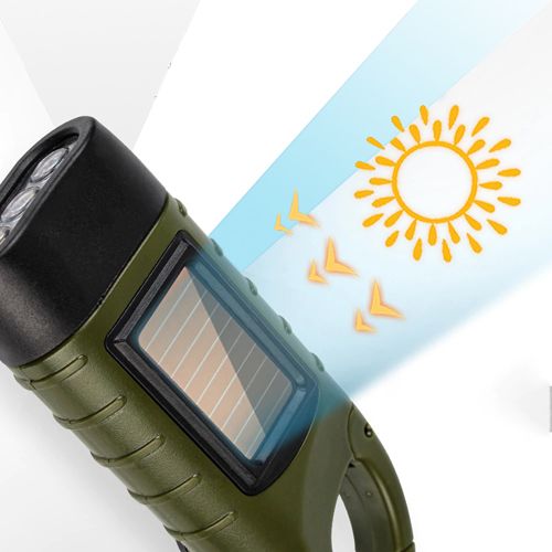Фонарь для кемпинга LS-015-3х0.5W, встроенный аккумулятор, солнечная батарея, ручная зарядка