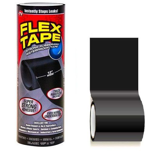 Водонепроницаемая изоляционная сверхпрочная скотч-лента Flex Tape 30 см