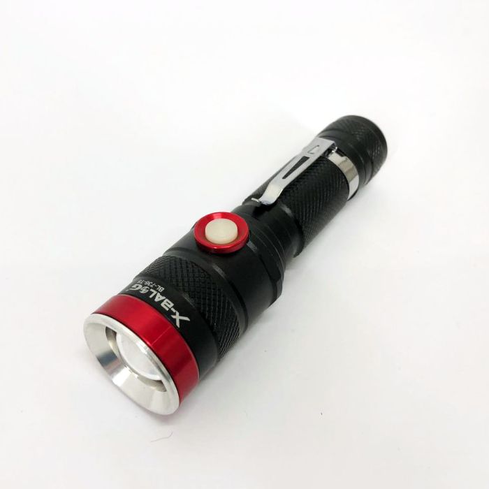 Фонарик тактический ручной Bailong BL-736-T6, фонарик светодиодный ручной аккумуляторный портативный