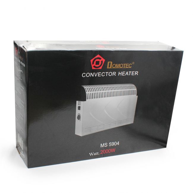 Конвектор Domotec MS-5904 с терморегулятором до 2000 Вт электрический обогреватель, Теплоконвектор