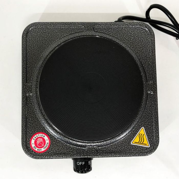 Электроплита настольная DOMOTEC MS-5821 дисковая на 1 конфорку, маленькая электроплита переносная