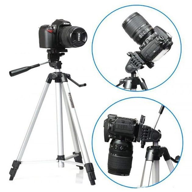Штатив для камеры, телефона, трипод, тринога TriPod 330A 0.50-1.35м, штатив для блоггера, для съемки