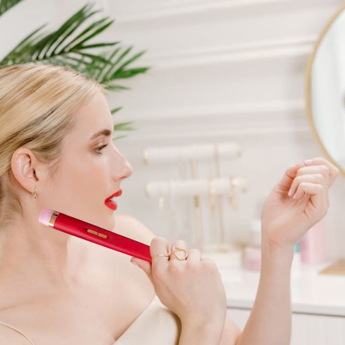 Фрезер для маникюра и педикюра Flawless Salon Nails, машинка для снятия маникюра. Цвет: красный