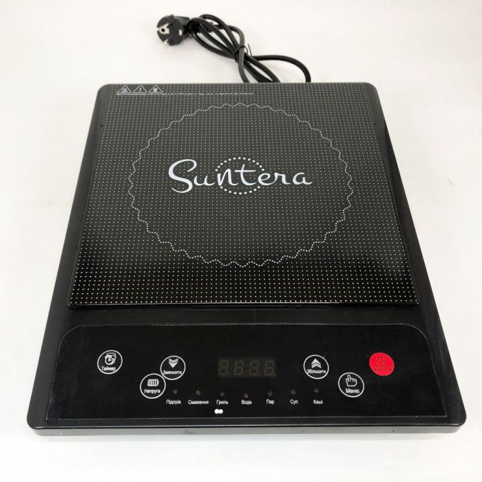 Электроплитка Suntera ICD-1009 2000 Вт индукционная плита мини, плита инфракрасная, сенсорные электроплиты
