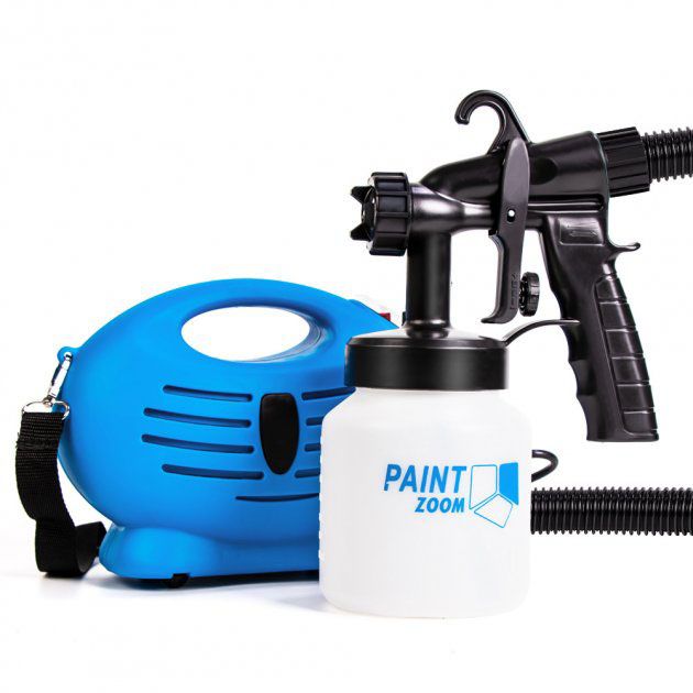 Краскораспылитель пульверизатор PAINT ZOOM профессиональный распылитель краски Аппарат для покраски стен