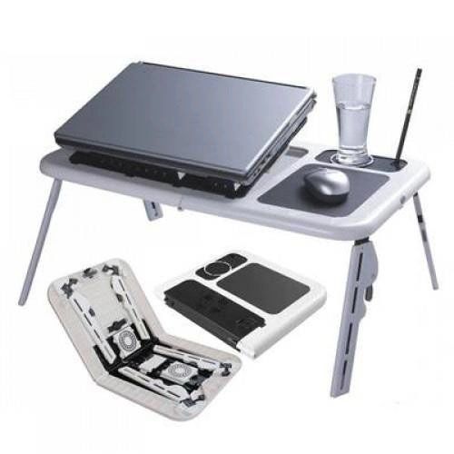 Подставка трансформер для ноутбука LD-09 E-Table, Наклонная подставка ноутбука на стол в кровать