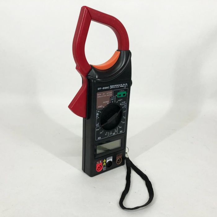 Цифровой Мультиметр DT 266C DIGITAL Токовые клещи мультитестер тестер, Тестер для электрика