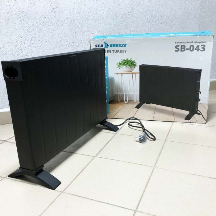 Конвектор SeaBreeze SB-043 2500 Вт, Конвекторный обогреватель напольный, Электрообогреватель конвектор
