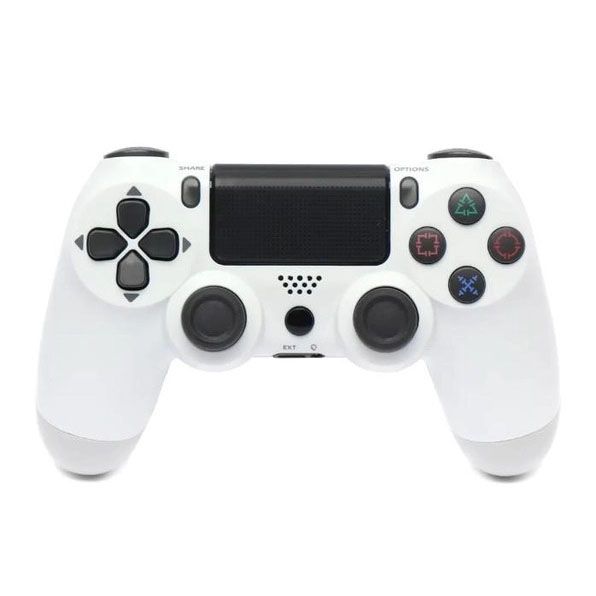 Джойстик DOUBLESHOCK для PS 4, игровой беспроводной геймпад PS4/PC аккумуляторный джойстик. Цвет: белый