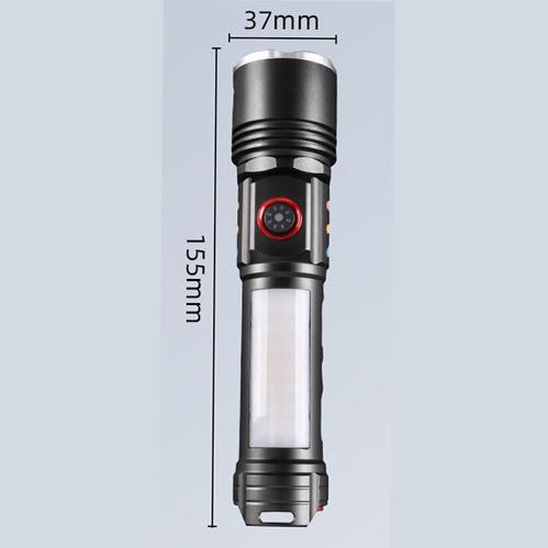 Тактический фонарь Police PLD-2307, Фонарь ручной мощный, Тактичный фонарь, Карманный фонарь с usb