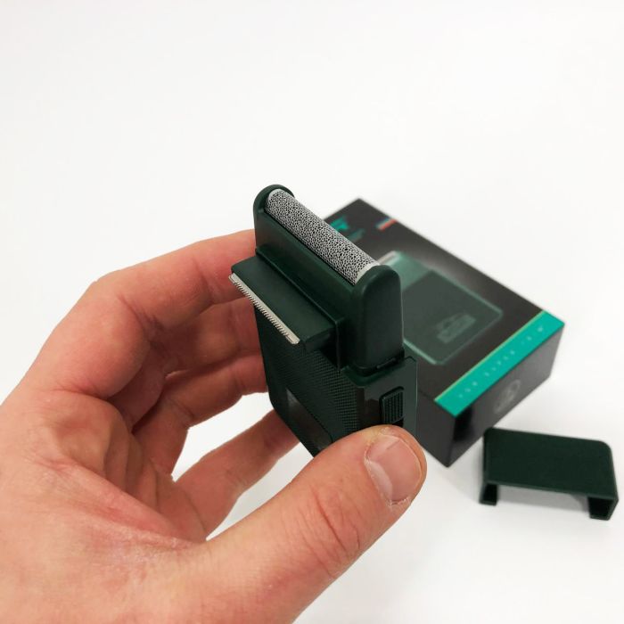 Электробритва VGR V-376 GREEN шейвер, Профессиональный шейвер-электробритва, Портативная бритва