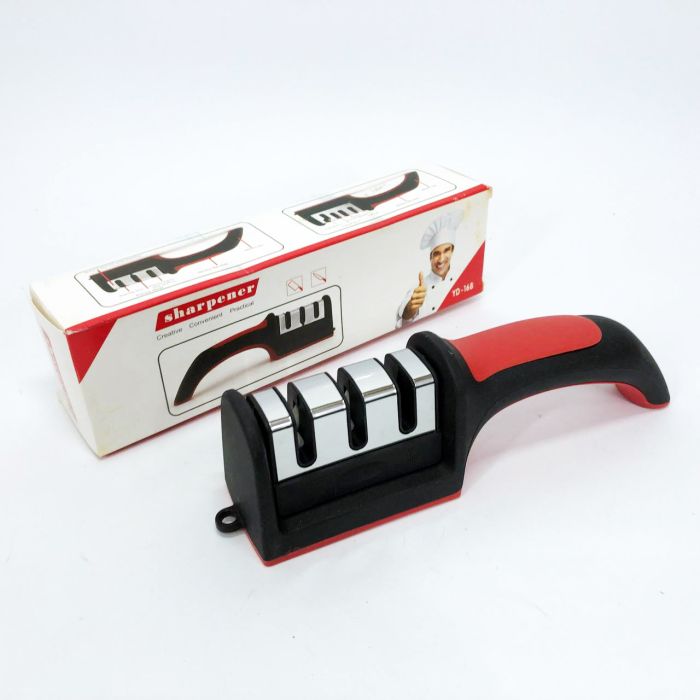 Профессиональная Ручная Точилка для ножей 3 уровня заточки Fast Sharpener RS-168