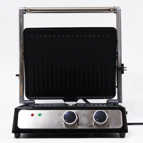 Контактный прижимной электрический гриль Crownberg CB-1044 2000W