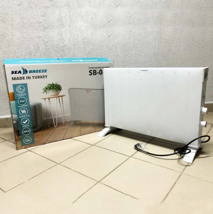 Конвектор SeaBreeze SB-042 2500 Вт, Конвекторные обогреватели для дома 2500w, Электроконвектор