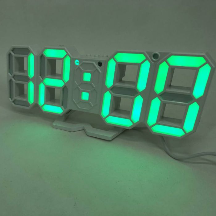Часы настольные электронные VST-883 LED с будильником и термометром, умные настольные часы