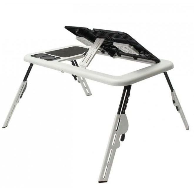Подставка трансформер для ноутбука LD-09 E-Table, Наклонная подставка ноутбука на стол в кровать