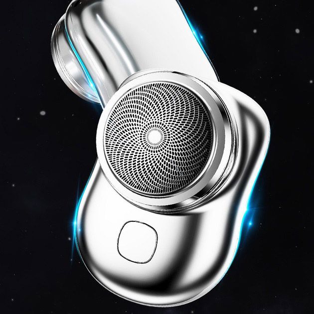 Электробритва Mini Shaver дорожная роторная беспроводная аккумуляторная для влажного и сухого бритья
