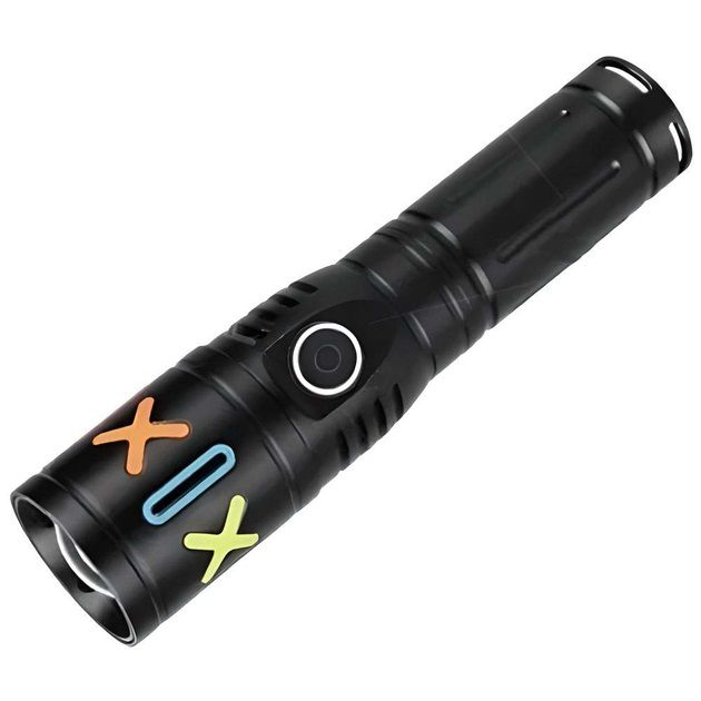 Ручной светодиодный фонарь PLD G26 White Laser LED PM20-TG с USB-зарядкой, аккумулятор 26650