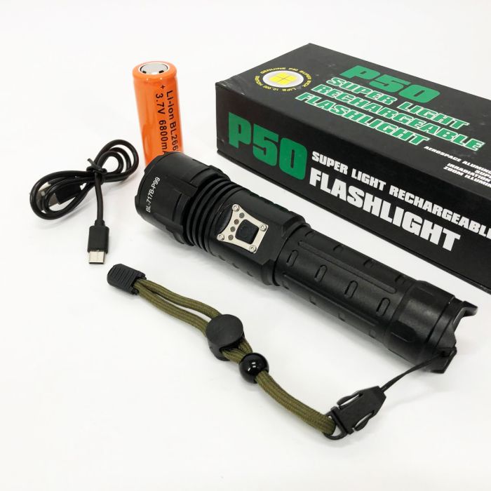 Фонарь Сверх яркий Police BL-717B-P99 Ultra Brite, Переносной ручной мощный фонарь водонепроницаемый