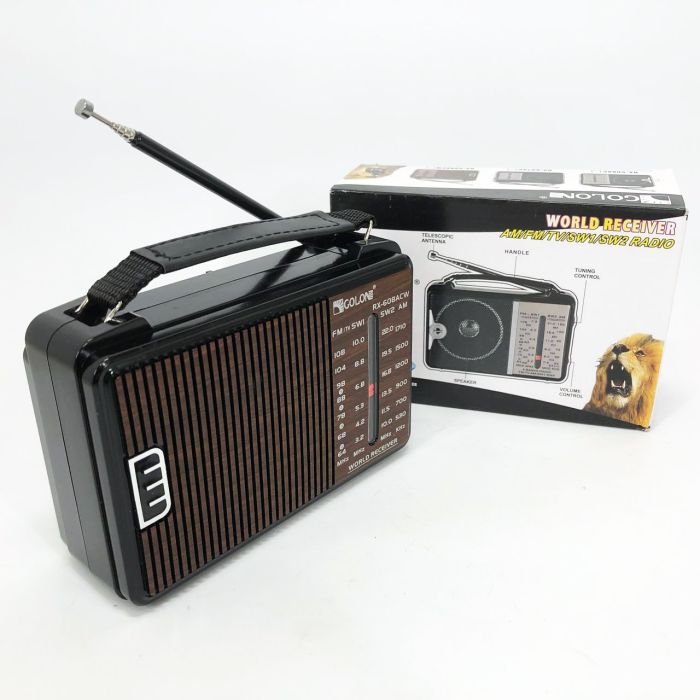 Радиоприемник GOLON RX-608 всеволновый на батарейках + поддержка USB/microSD/MP3/WMA