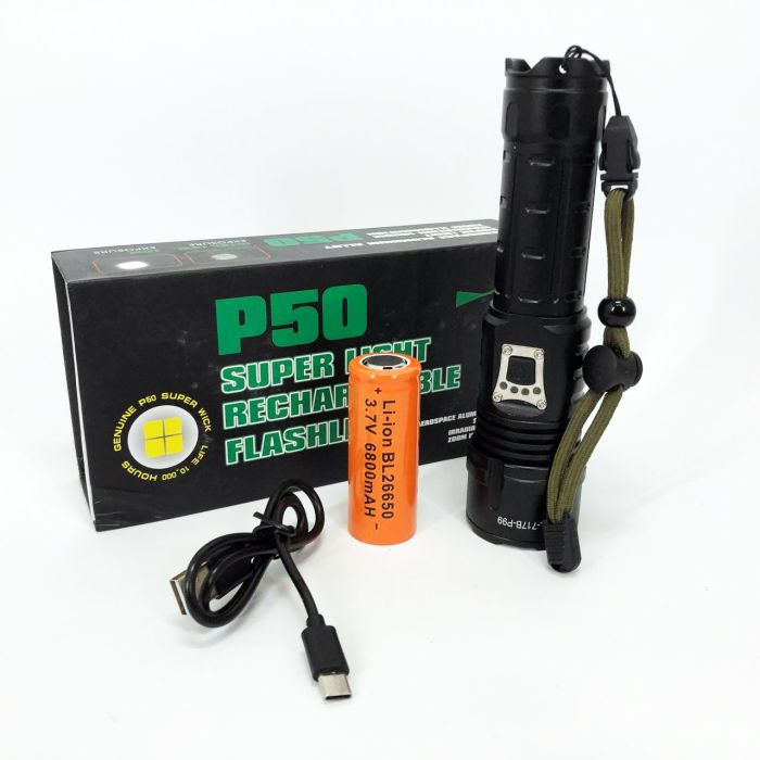 Фонарь Сверх яркий Police BL-717B-P99 Ultra Brite, Переносной ручной мощный фонарь водонепроницаемый