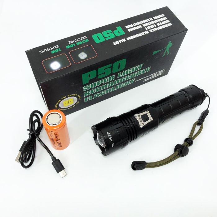 Фонарь Сверх яркий Police BL-717B-P99 Ultra Brite, Переносной ручной мощный фонарь водонепроницаемый