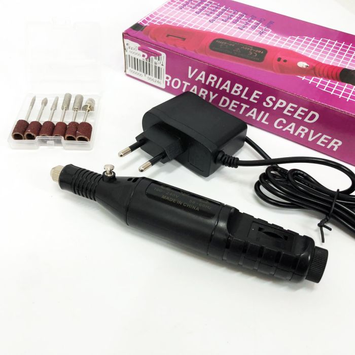Ручной фрезер для ногтей SmartUs CBM-033 для маникюра и педикюра в домашних условиях. Цвет: черный