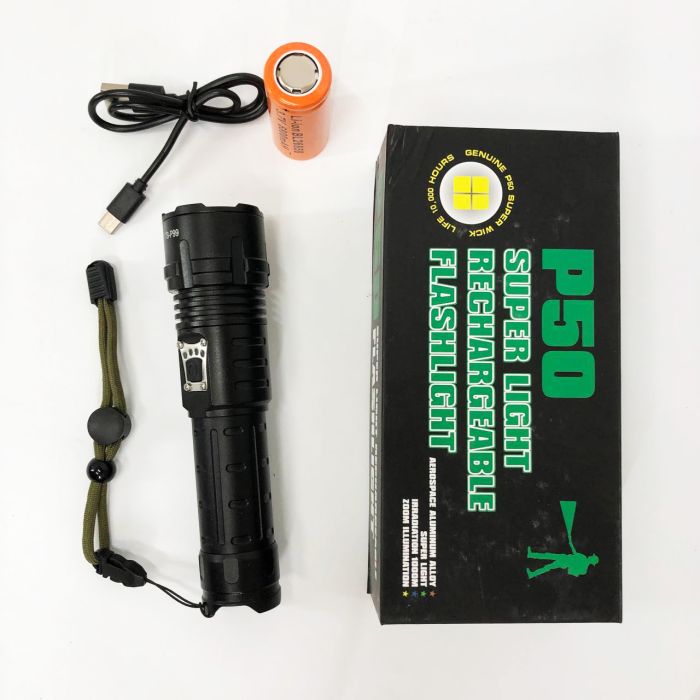 Фонарь Сверх яркий Police BL-717B-P99 Ultra Brite, Переносной ручной мощный фонарь водонепроницаемый