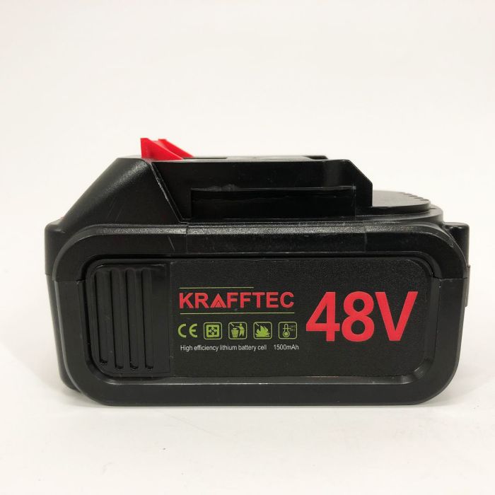 Литий-ионный аккумулятор KRAFFTEC 48V 1500mAh для электроинструментов, Акб для шуруповерта