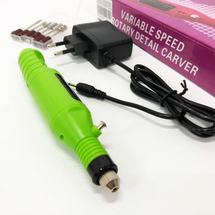 Ручной фрезер для ногтей SmartUs CBM-033 для маникюра и педикюра в домашних условиях. Цвет: зеленый