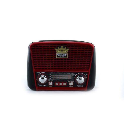 Радиоприёмник Golon RX-455S USB / аккумулятор солнечная панель, Радиоприемник с хорошим приемом для дачи