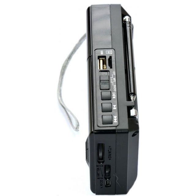 Портативная колонка радио MP3 USB Golon RX-6622. Цвет: черный