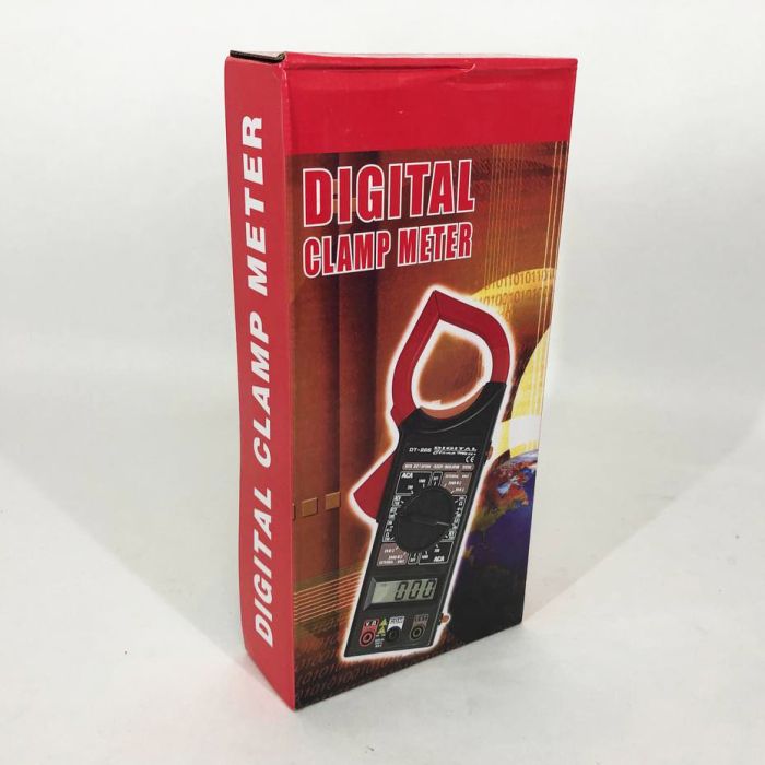 Цифровой Мультиметр DT 266C DIGITAL Токовые клещи мультитестер тестер, Тестер для электрика