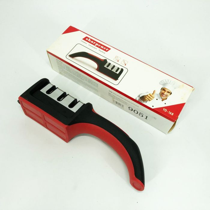 Профессиональная Ручная Точилка для ножей 3 уровня заточки Fast Sharpener RS-168