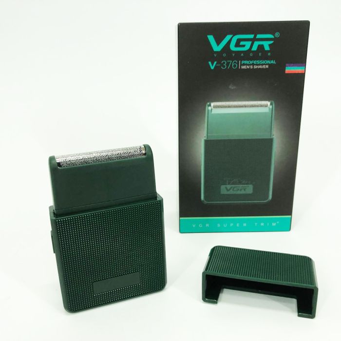 Электробритва VGR V-376 GREEN шейвер, Профессиональный шейвер-электробритва, Портативная бритва