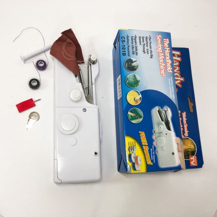 Портативная мини-швейная машинка HANDY SWITCH CS-101B, Ручная швейная машинка удобная компактная