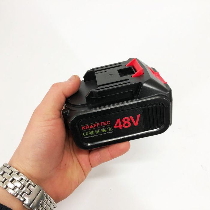 Литий-ионный аккумулятор KRAFFTEC 48V 1500mAh для электроинструментов, Акб для шуруповерта