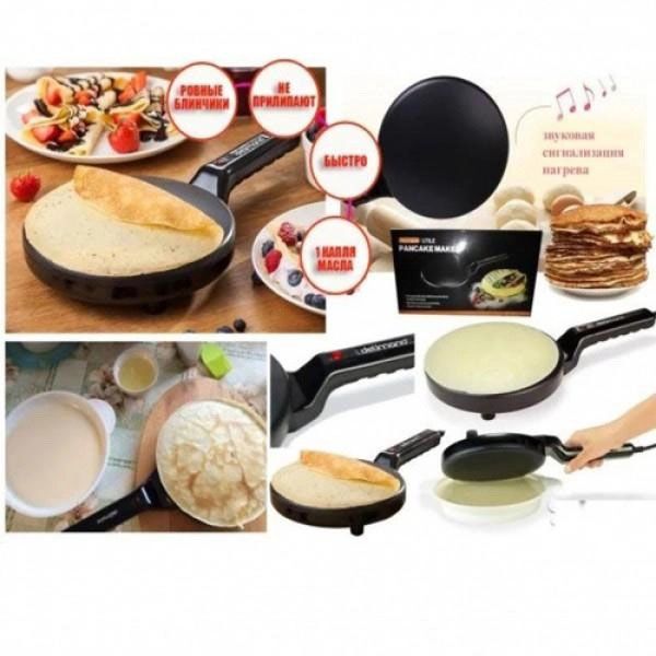 Блинница электрическая CREPE MAKER. Цвет: черный
